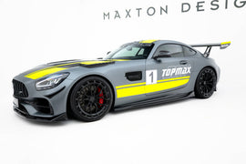 Set di Splitter Mercedes AMG GT C190 Facelift — vista d'insieme