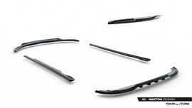 Set di Splitter Mercedes Classe A W176 Facelift AMG-Line — vista d'insieme