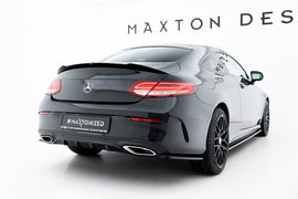 Set di Splitter Mercedes Classe C Coupé C205 AMG-Line — vista d'insieme