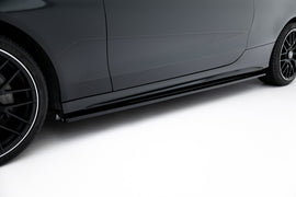 Set di Splitter Mercedes Classe C Coupé C205 AMG-Line — dettaglio del profilo