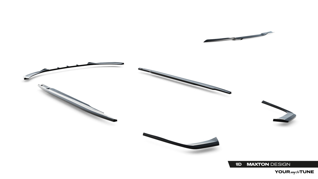 Set di Splitter Mercedes C Estate AMG-Line / 43 AMG S206 — vista d'insieme