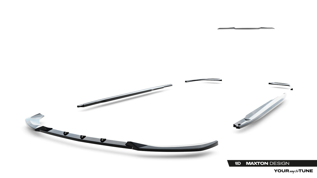 Set di Splitter Mercedes C Estate AMG-Line / 43 AMG S206 — dettaglio del profilo