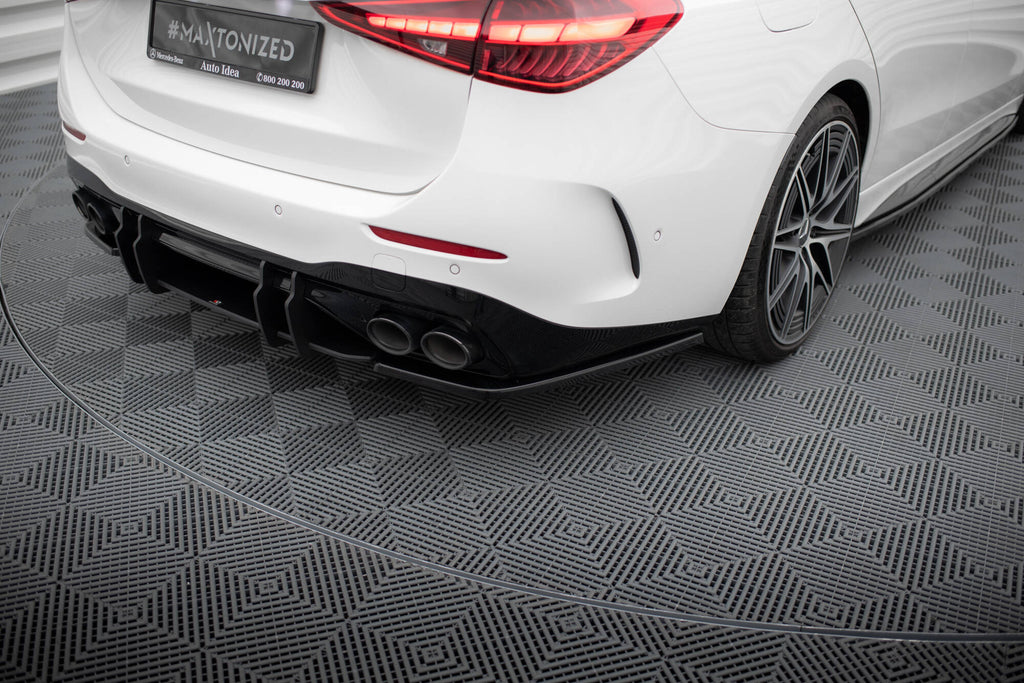 Set di Splitter Mercedes C Estate AMG-Line / 43 AMG S206 — dettaglio del fissaggio