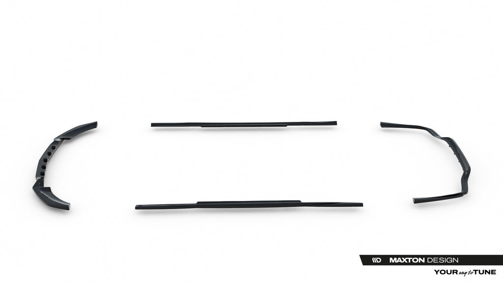 Set di Splitter Mercedes Classe C W205 — dettaglio del profilo