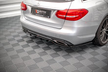 Carica l'immagine nel visualizzatore di Gallery, Set di Splitter Mercedes Classe C W205 — vista posteriore