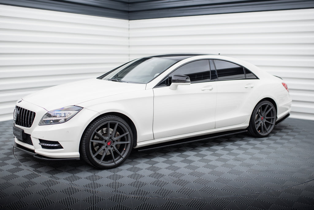 Set di Splitter Mercedes CLS C218 AMG-Line — vista d'insieme