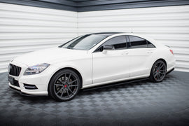 Set di Splitter Mercedes CLS C218 AMG-Line — vista d'insieme