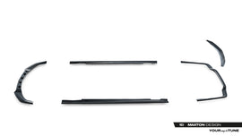 Set di Splitter Mercedes Classe E Berlina W212 Facelift AMG-Line — vista d'insieme