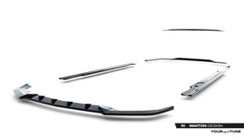 Set di Splitter Mercedes Classe E Berlina W212 Facelift AMG-Line — dettaglio del profilo