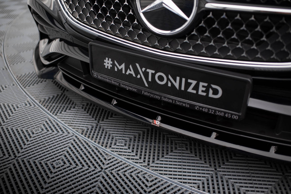 Set di Splitter Mercedes Classe E Berlina W214 AMG-Line — vista laterale