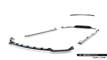 Set di Splitter Mercedes Classe E Berlina W214 AMG-Line — particolare della finitura