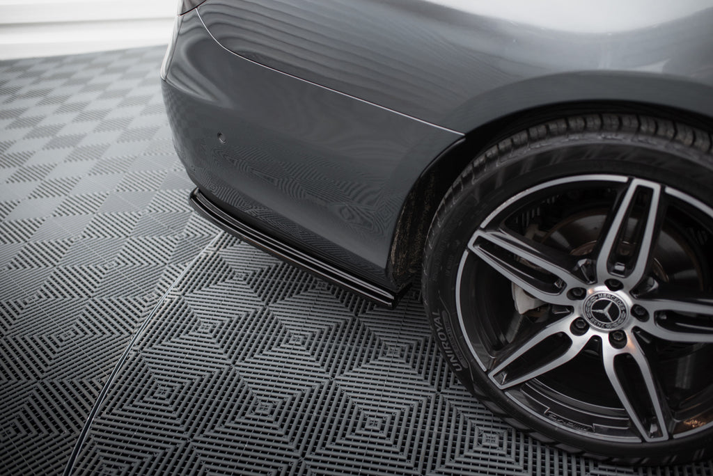 Set di Splitter Mercedes Classe E Berlina W213 AMG-Line — vista dall'alto