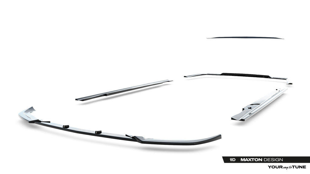 Set di Splitter Mercedes Classe E 63 AMG Berlina W212 Facelift — vista d'insieme