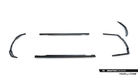 Set di Splitter Mercedes Classe E 63 AMG Berlina W212 Facelift — dettaglio del profilo