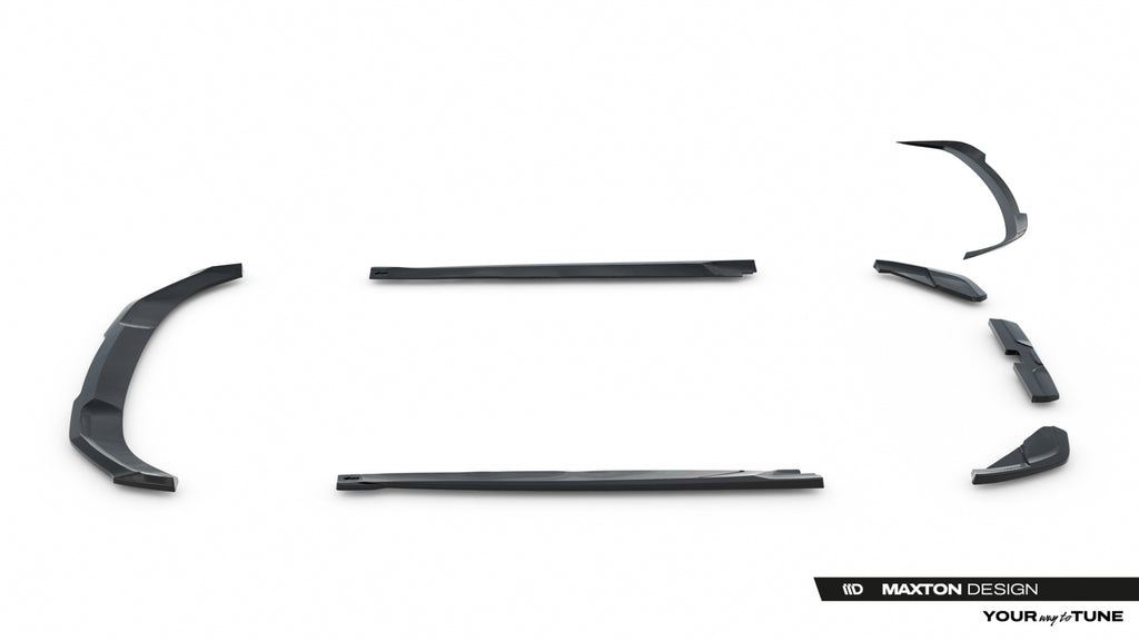 Set di Splitter Nissan 370Z Nismo Facelift — dettaglio del profilo