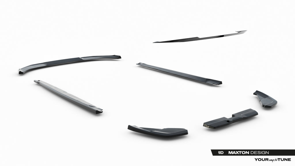 Set di Splitter Nissan 370Z Nismo Facelift — vista posteriore