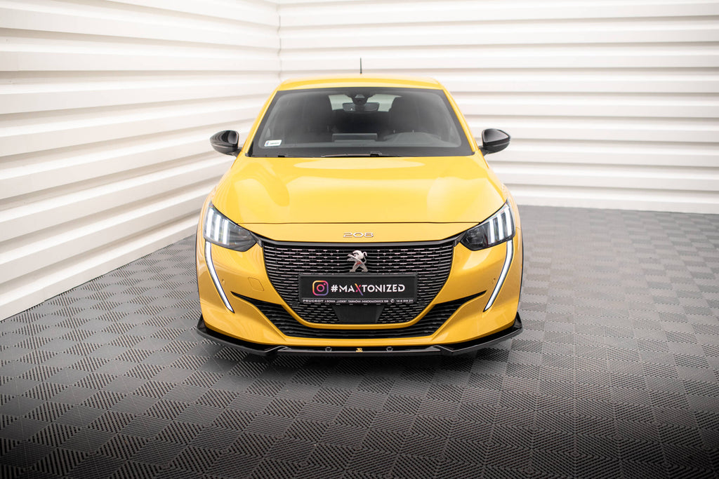 Set di Splitter Peugeot 208 Mk2 GT — vista posteriore