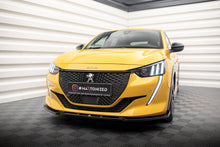 Carica l'immagine nel visualizzatore di Gallery, Set di Splitter Peugeot 208 Mk2 GT — vista angolata