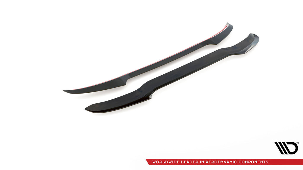 Set di Splitter Peugeot 208 Mk2 GT — particolare del bordo