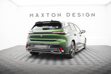 Set di Splitter Peugeot 308 Hatchback Mk3 GT — vista dall'alto