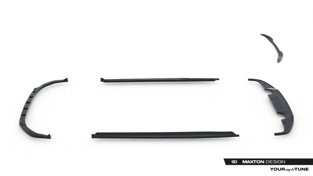 Set di Splitter Peugeot 308 Hatchback Mk3 GT — dettaglio del profilo