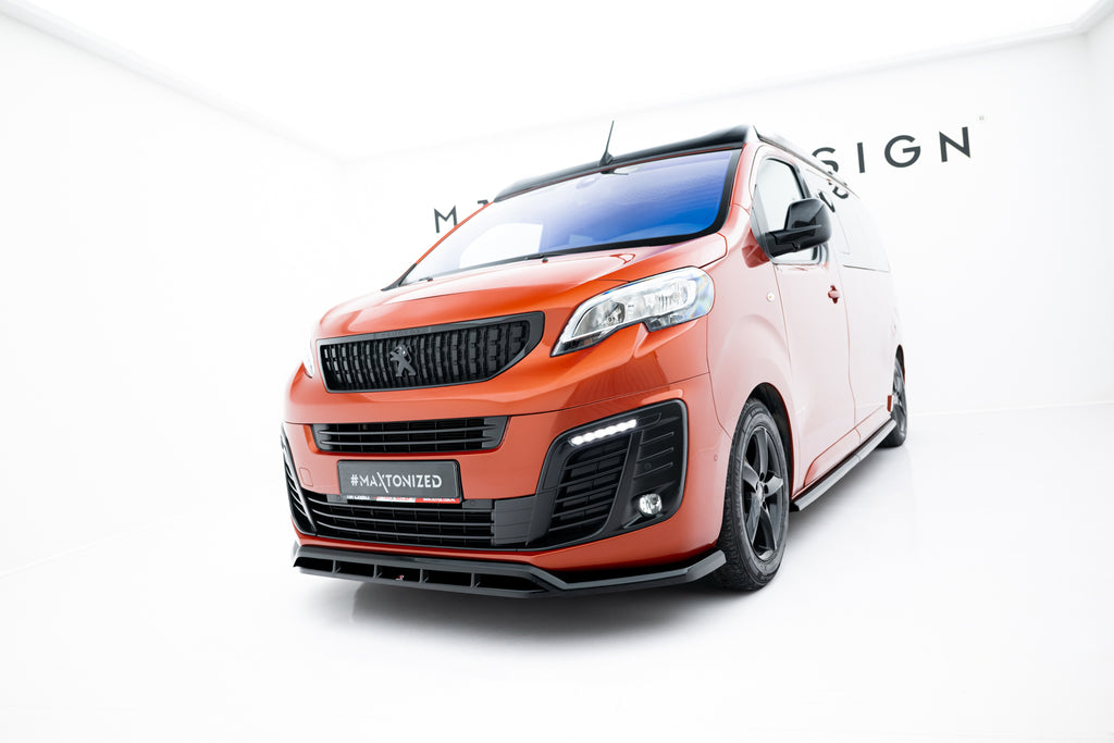 Set di Splitter Peugeot Expert Mk3 — vista dall'alto