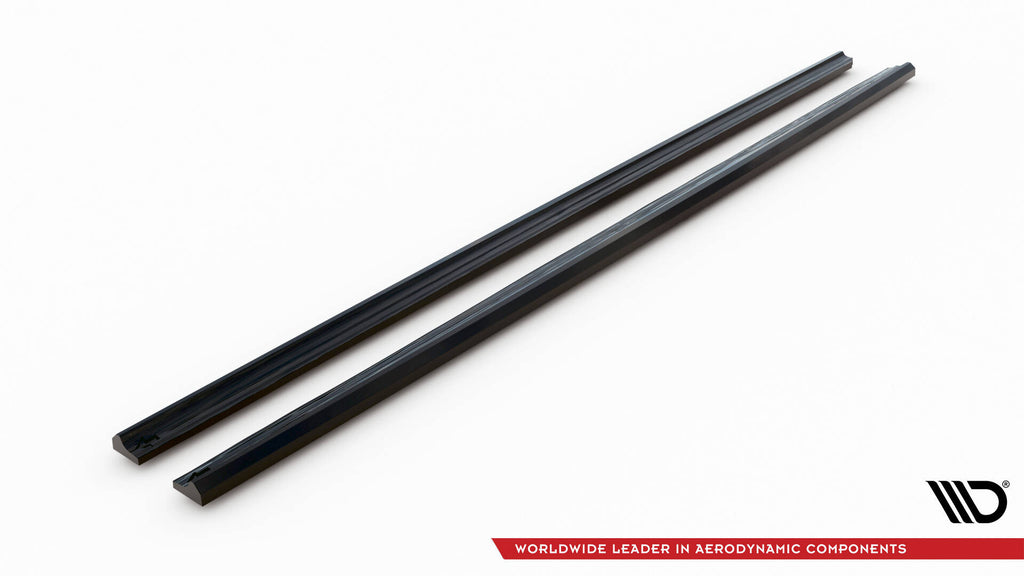 Set di Splitter Peugeot Expert Mk3 — montato sulla vettura