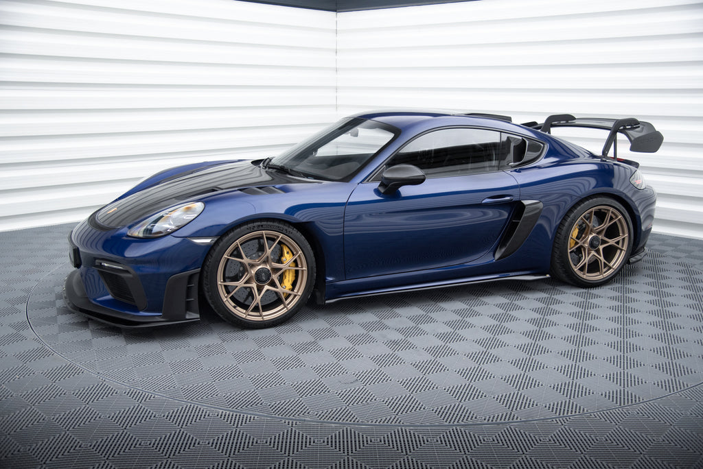 Set di Splitter Porsche Cayman 982c GT4 RS — vista d'insieme