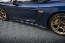 Load image into Gallery viewer, Set di Splitter Porsche Cayman 982c GT4 RS — dettaglio del profilo