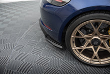 Load image into Gallery viewer, Set di Splitter Porsche Cayman 982c GT4 RS — vista posteriore