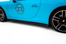Set di Splitter Porsche 911 991 Facelift Carrera — dettaglio del profilo