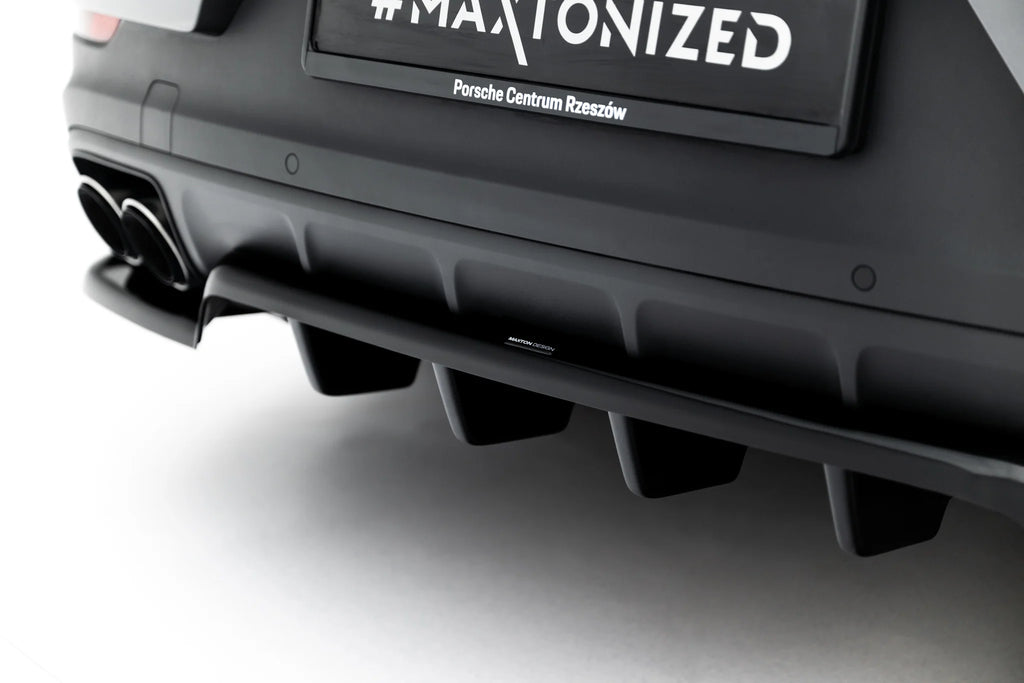 Set di Splitter Porsche Cayenne SUV Mk3 Facelift — vista frontale