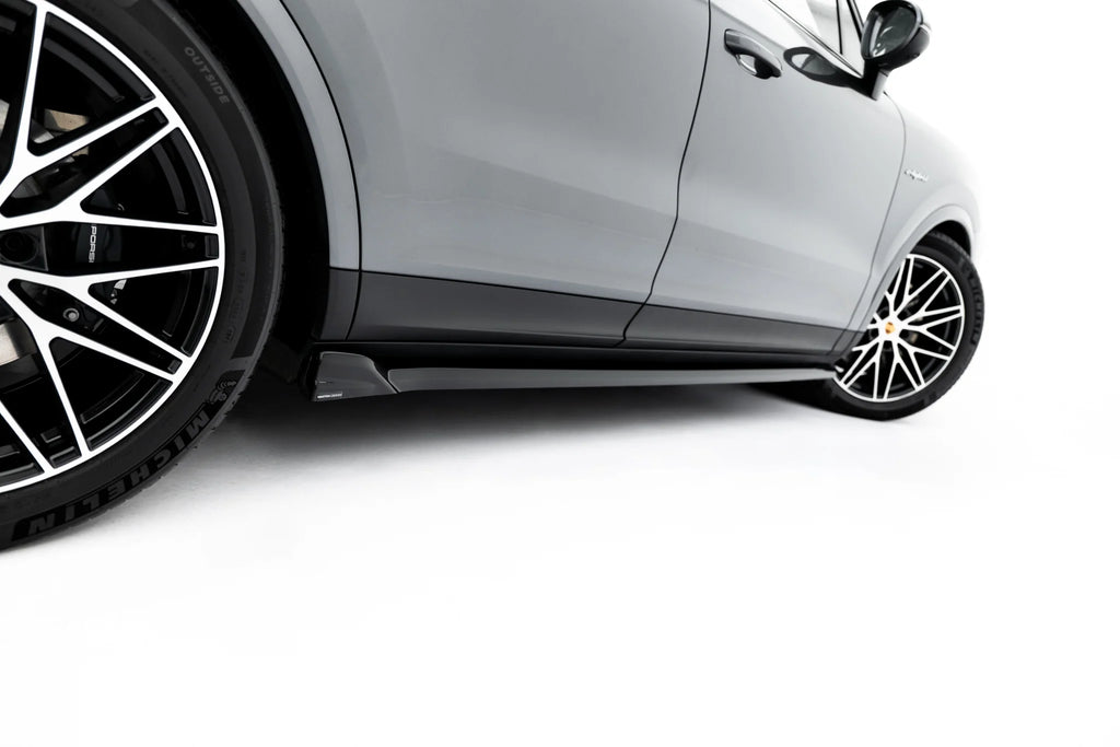 Set di Splitter Porsche Cayenne SUV Mk3 Facelift — vista dall'alto