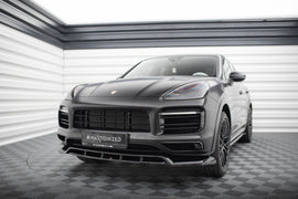 Set di Splitter Porsche Cayenne Mk3 Sport Design — dettaglio del profilo