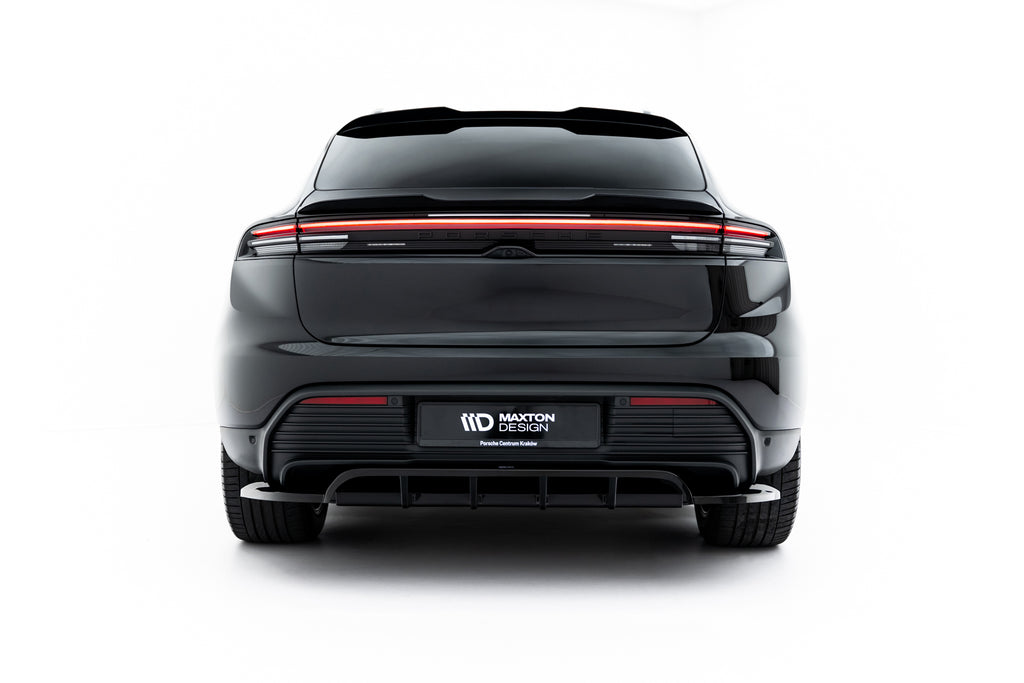 Set di Splitter Porsche Macan EV Mk1 — vista frontale