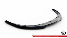 Load image into Gallery viewer, Set di Splitter Porsche Panamera Mk1 Taycan / Taycan 4 / Taycan 4S — vista frontale