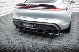 Set di Splitter Porsche Panamera Mk1 Taycan / Taycan 4 / Taycan 4S — vista d'insieme