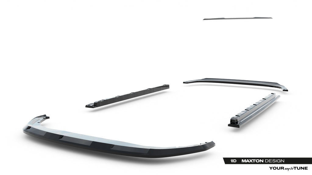 Set di Splitter Renault Austral Mk1 Iconic / Iconic Esprit Alpine — dettaglio del profilo