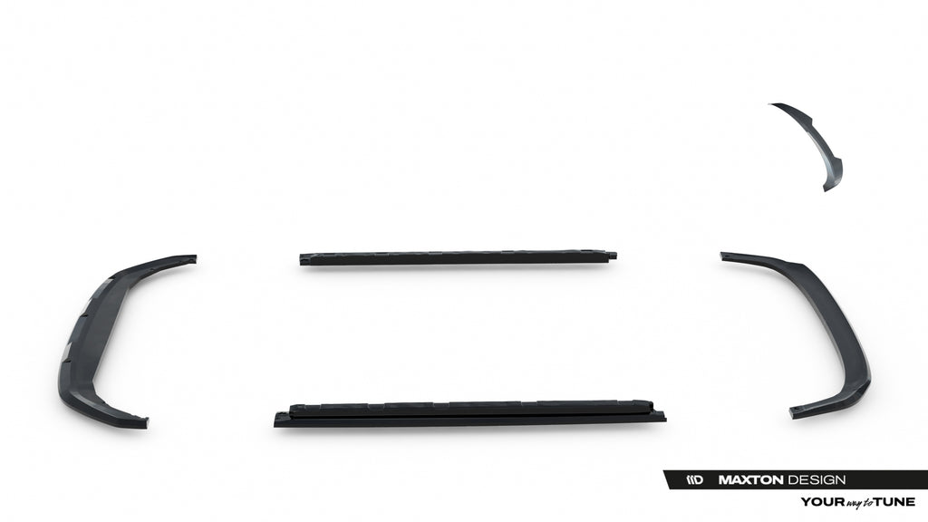 Set di Splitter Renault Austral Mk1 Iconic / Iconic Esprit Alpine — vista posteriore