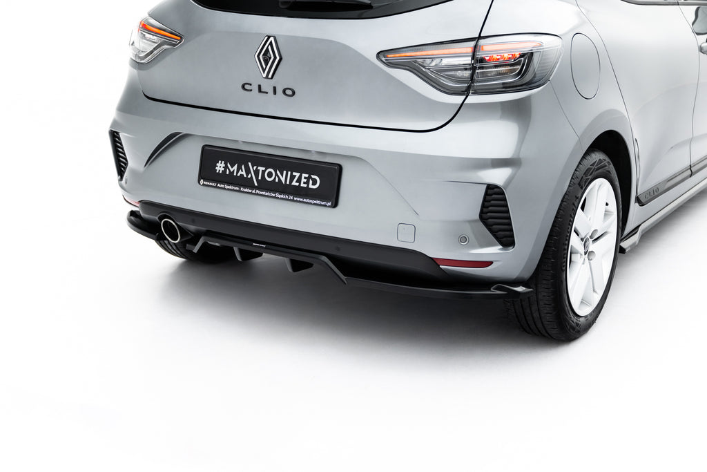Set di Splitter Renault Clio Mk5 Facelift — vista frontale