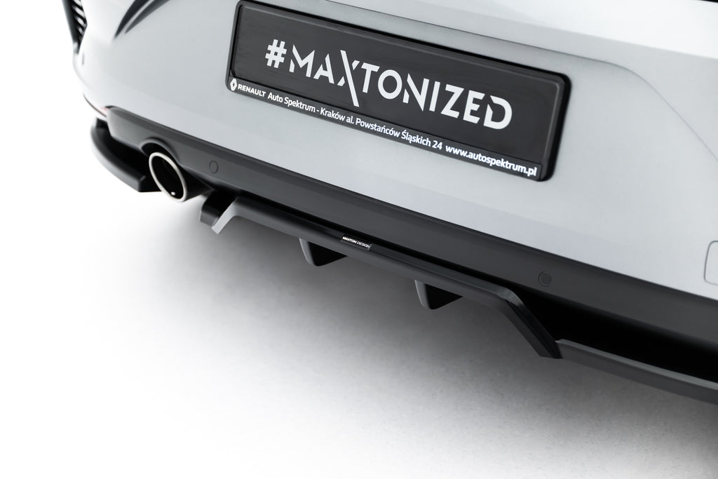 Set di Splitter Renault Clio Mk5 Facelift — vista dall'alto