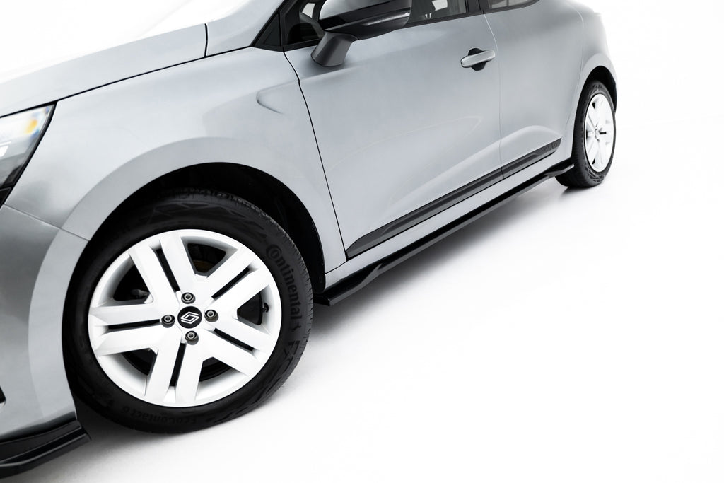 Set di Splitter Renault Clio Mk5 Facelift — dettaglio del fissaggio