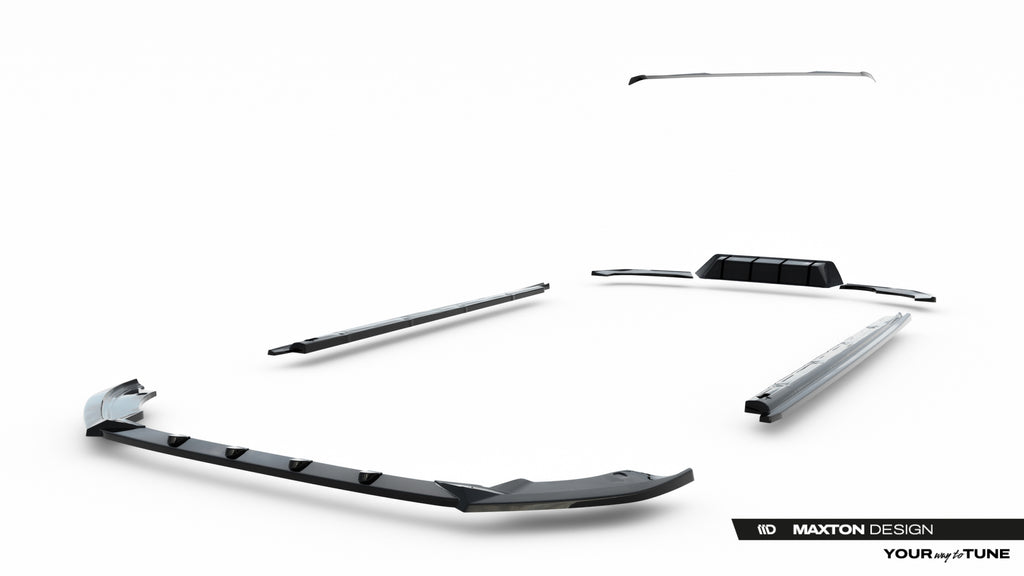 Set di Splitter Seat Ibiza Mk5 FR — vista d'insieme