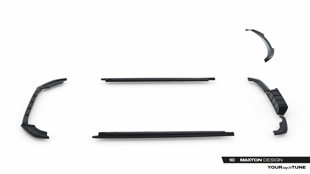 Set di Splitter Seat Ibiza Mk5 FR — dettaglio del profilo