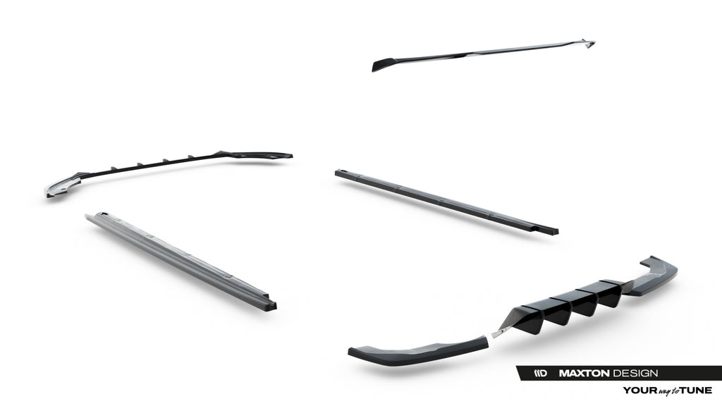Set di Splitter Seat Ibiza Mk5 FR — particolare della finitura