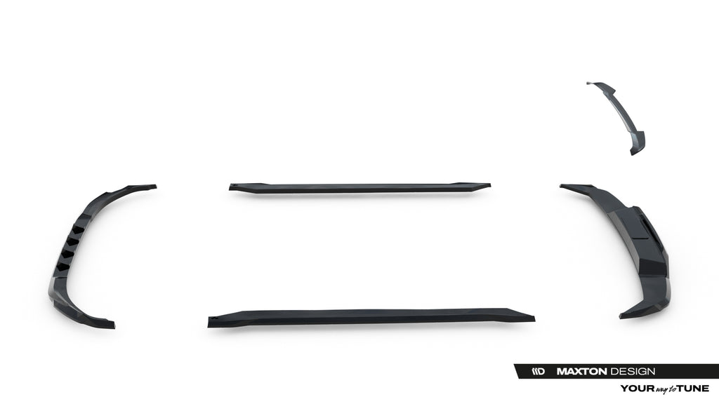 Set di Splitter Skoda Elroq Mk1 RS — vista posteriore