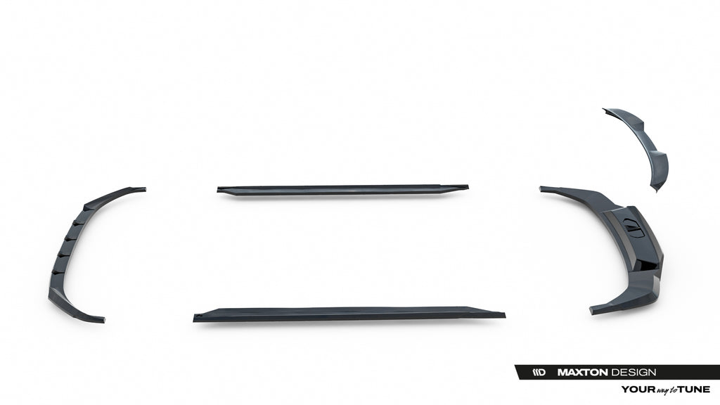 Set di Splitter Skoda Enyaq iV Coupé Mk1 RS — dettaglio del profilo