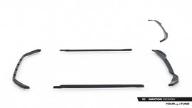 Set di Splitter Skoda Fabia Mk4 — dettaglio del profilo