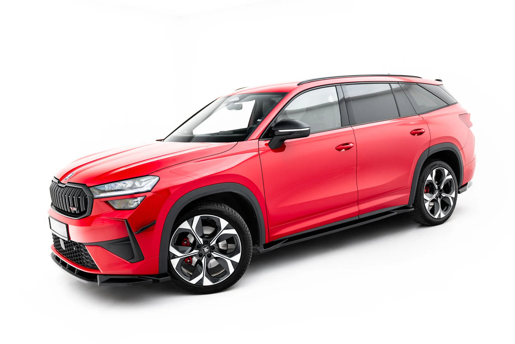Set di Splitter Skoda Kodiaq Mk2 R — vista frontale