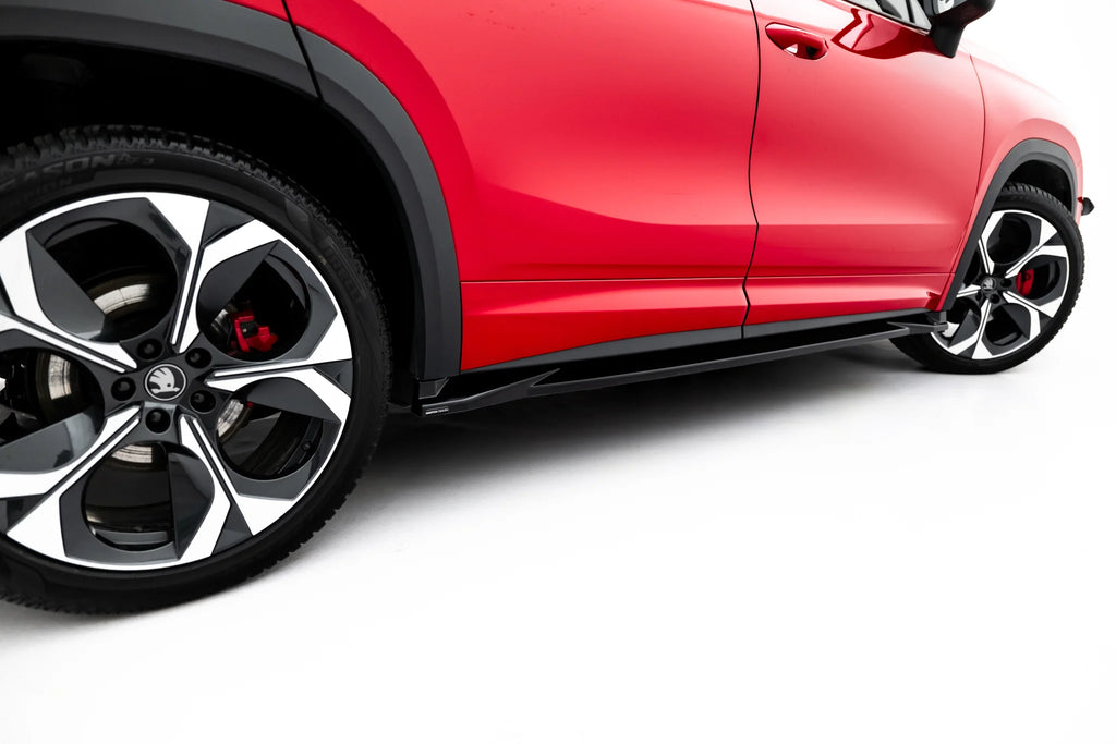 Set di Splitter Skoda Kodiaq Mk2 R — vista posteriore